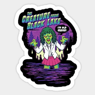 THE CREATURE FROM BLACK LAKE Sticker